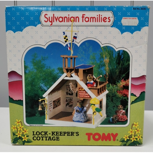 Sylvanian Families Lock-keeper's Cottage.  Manufacturer/Model No: Tomy 3035.  Unchecked for completeness.
