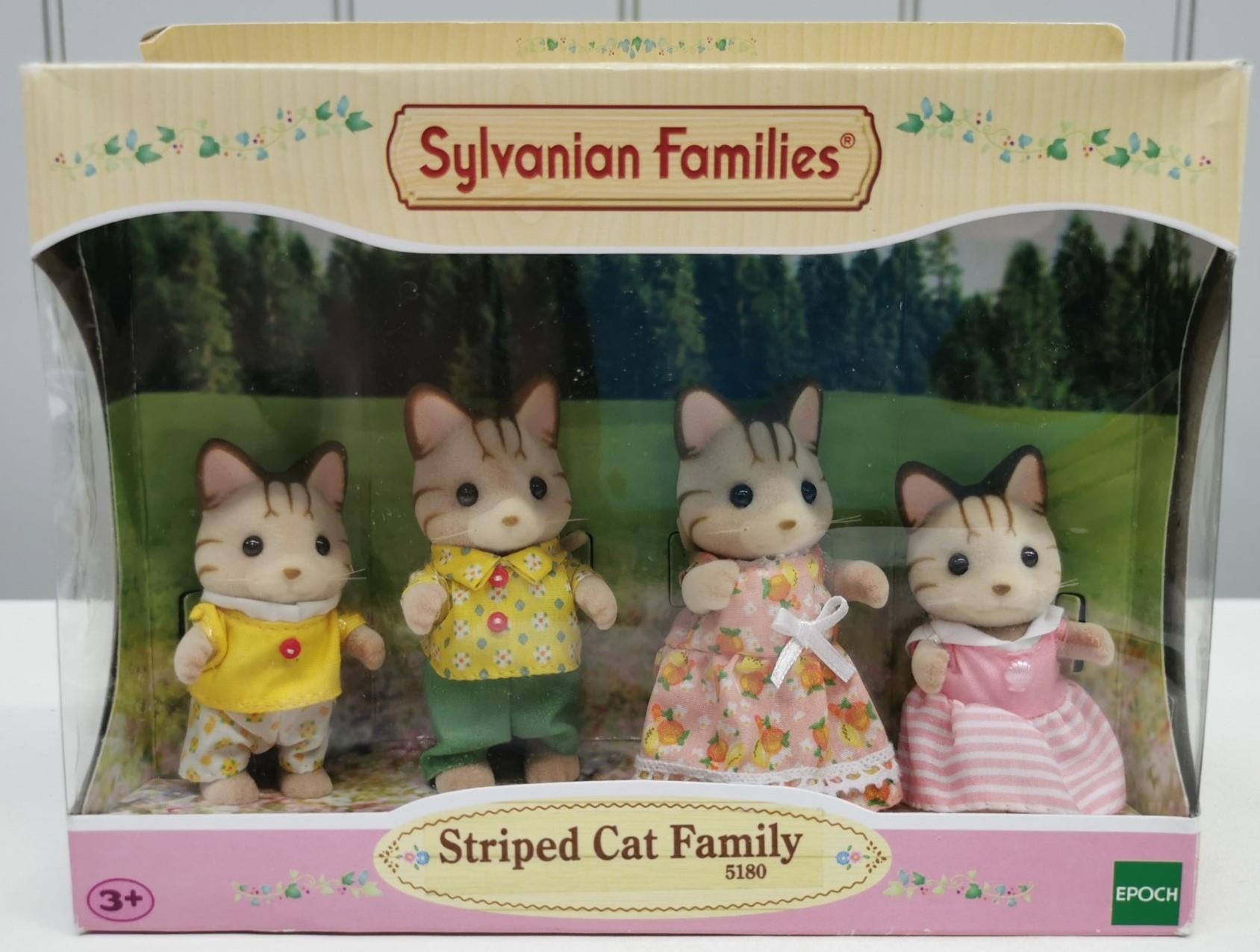 Striped Cat Family