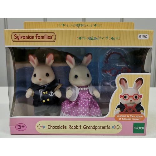 4347 - Sylvanian Families Chocolate Rabbit Grandparents.  Manufacturer/Model No: Epoch 5190. Unchecked for ... 