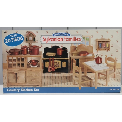 Sylvanian Families Country Kitchen Set. Manufacturer Model No Flair 4226. Appears unopened comp