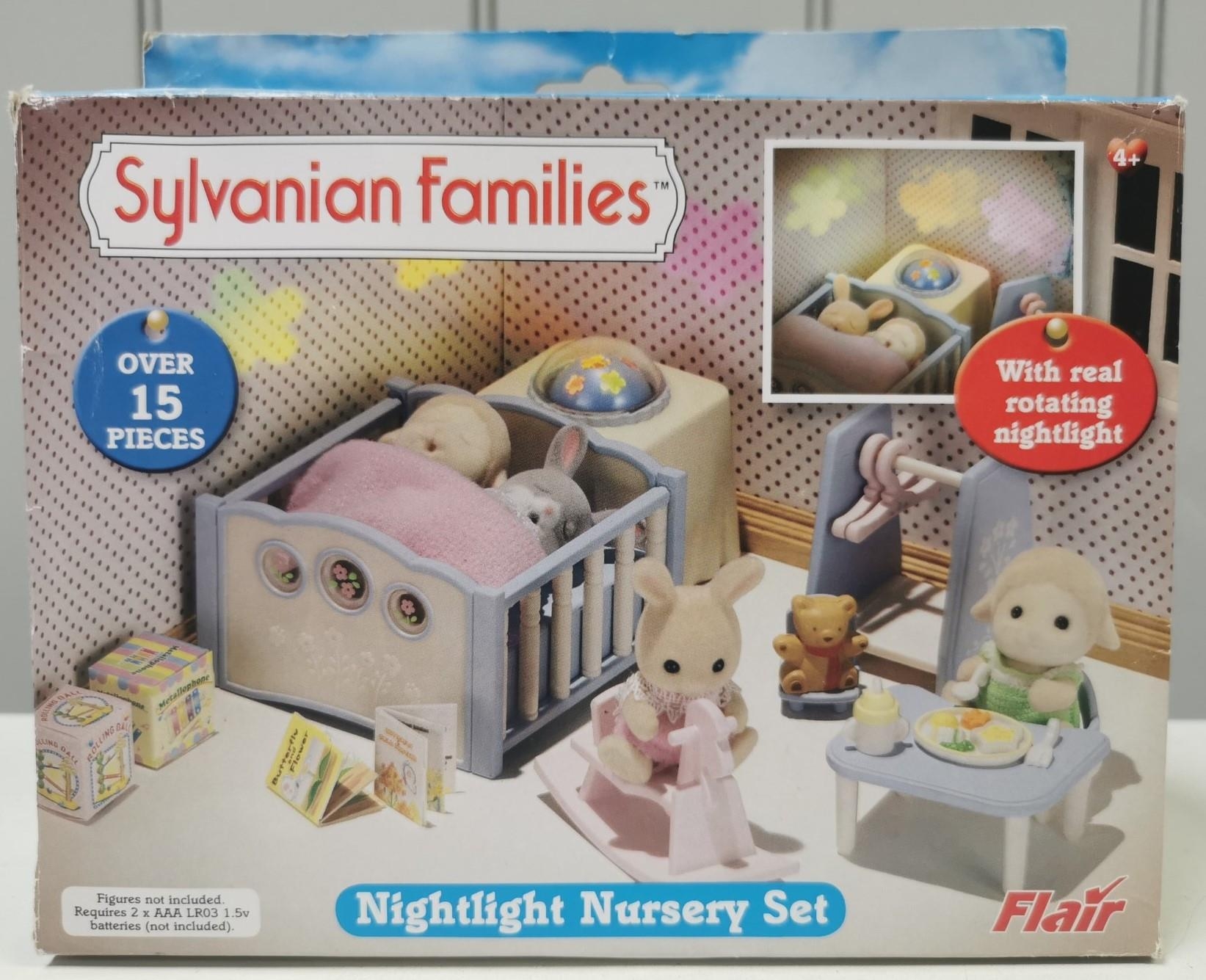 Sylvanian families nightlight nursery set discount