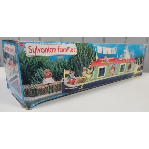 Sylvanian Families Riverside Canal Boat.  Manufacturer/Model No: Flair 4358.  Unchecked for completeness.