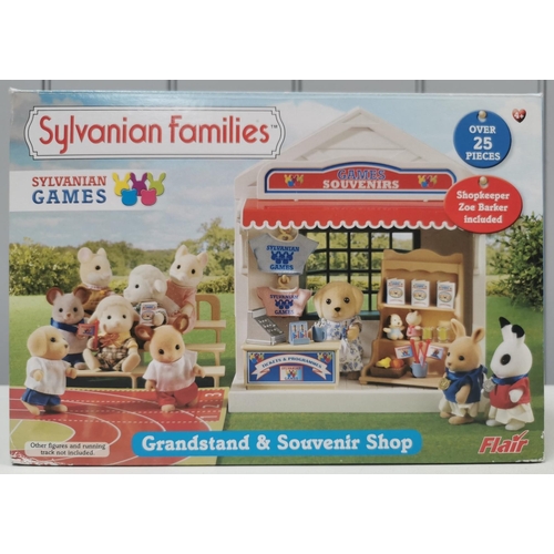 4499 - Sylvanian Families Grandstand & Souvenir Shop.  Manufacturer/Model No: Flair 4397.  Appears complete... 