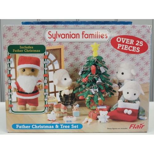 4501 - Sylvanian Families Father Christmas & Tree Set.  Manufacturer/Model No: Flair 4404.  Appears unopene... 