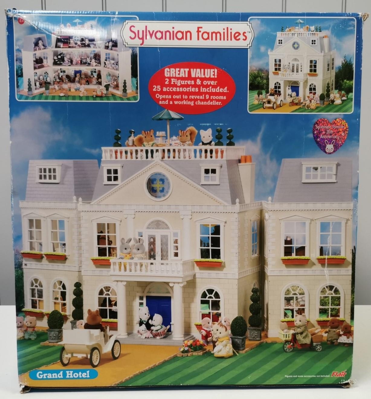 Sylvanian Families Grand Hotel. Manufacturer/Model No: Flair 4700. Appears  unopened & complete.