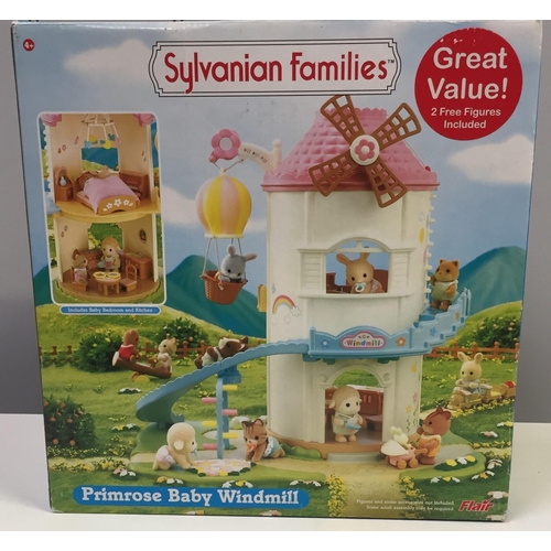 4653 - Sylvanian Families Primrose Baby Windmill.  Manufacturer/Model No: Flair 4970.  Appears unopened & c... 