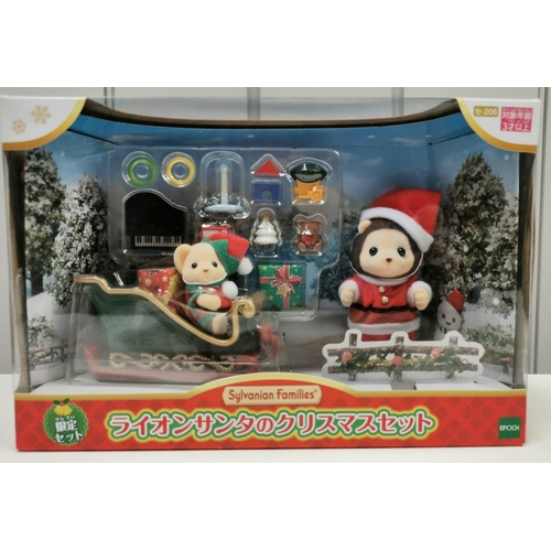 4669 - Epoch Japan Christmas Set including Father Christmas & Sleigh.  Manufacturer: Epoch Japan.  Appears ... 