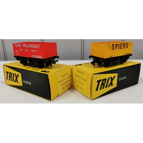 2706 - Trix Trains OO gauge Private Owner Wagons (x7). To include model no's 1649; 1657; 1659; 1661; 1662; ... 