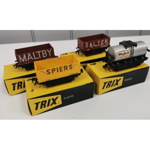 2707 - Trix Trains OO gauge Private Owner Wagons (x8). Model no's 1649; 1657; 1658; 1659; 1661; 1662; 1664 ... 