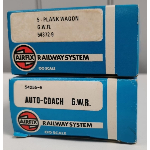 2721 - A collection of three, boxed Airfix Railway System, OO gauge coaches & one boxed wagon. To include C... 