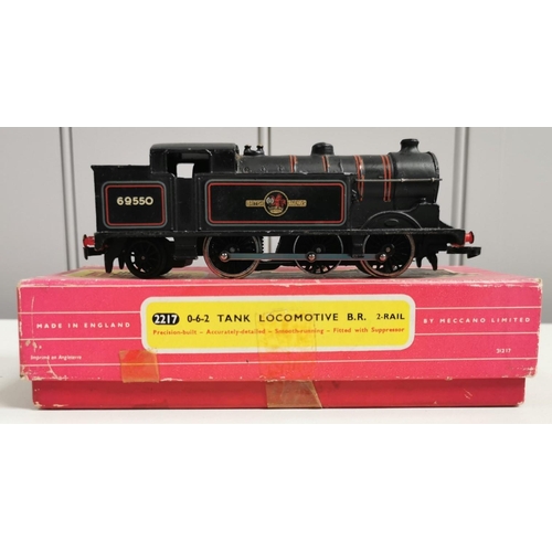 2732 - A collection of two boxed & one unboxed Hornby-Dublo Locomotives. To include 0-6-2 Tank Locomotive B... 