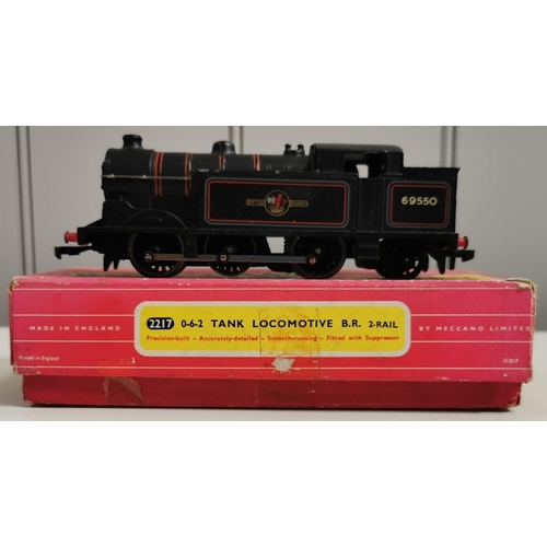 2732 - A collection of two boxed & one unboxed Hornby-Dublo Locomotives. To include 0-6-2 Tank Locomotive B... 