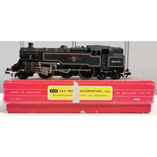 2732 - A collection of two boxed & one unboxed Hornby-Dublo Locomotives. To include 0-6-2 Tank Locomotive B... 