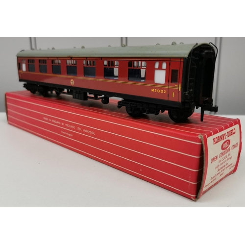 2736 - A collection of five, boxed Hornby-Dublo Coaches. To include Open Corridor Coach 1st Class B.R.; Ope... 