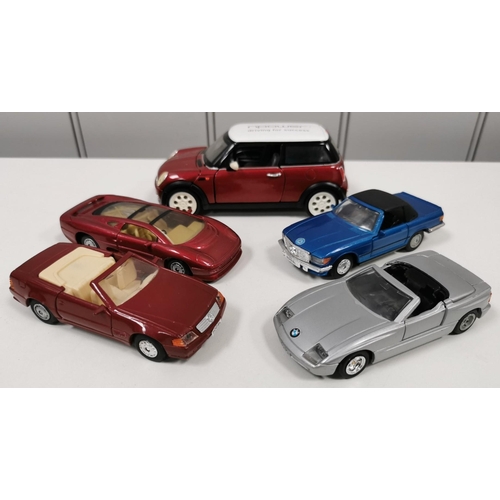 2120 - Atlas Editions - a collection of seventeen unboxed model cars, boat & A4 Class 