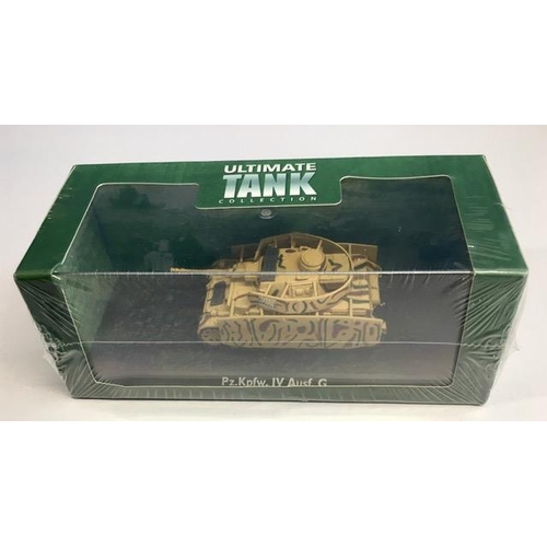 2132 - Atlas Editions Ultimate Tank Collection 4660111 Pz Kpfw IV Ausf.G. Still cellophane sealed.