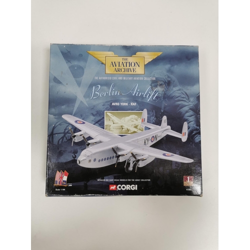 2200 - A boxed, 1:144 scale, Corgi Aviation Archive RAF Avro York 'Berlin Airlift' diecast model aeroplane.... 