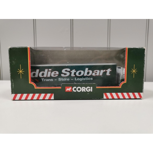 2204 - A collection of four, boxed Corgi 'Motoring Memories' Eddie Stobart model trucks, & two Corgi Classi... 