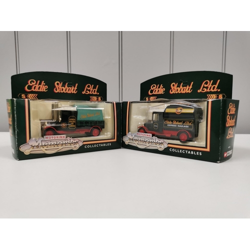 2204 - A collection of four, boxed Corgi 'Motoring Memories' Eddie Stobart model trucks, & two Corgi Classi... 