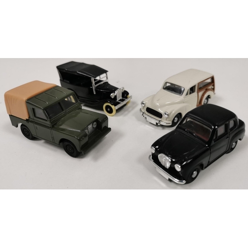 2205 - A collection of fifteen, unboxed 'Corgi' cars. To include classics, 'The Saint' Jaguar XJS & Ford Co... 