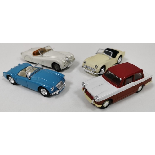 2205 - A collection of fifteen, unboxed 'Corgi' cars. To include classics, 'The Saint' Jaguar XJS & Ford Co... 