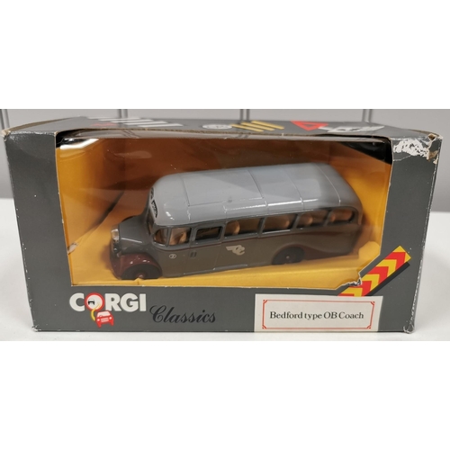 2206 - Two boxed 'Corgi Classics' Bedford OB coaches. Model no.'s C949/3 & C949/12.