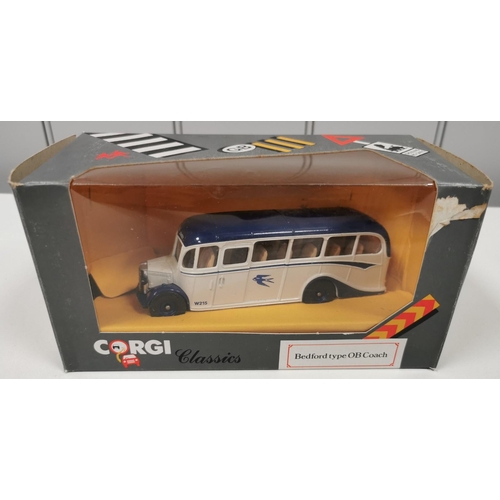 2206 - Two boxed 'Corgi Classics' Bedford OB coaches. Model no.'s C949/3 & C949/12.