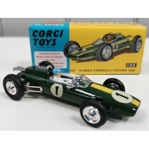 2209 - A boxed 'Corgi Model Club - Hornby Hobbies Ltd', Lotus Climax Formula 1 Racing Car. Model no.155.