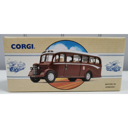 2213 - Corgi 98164 1:50 Scale Bedford OB coach - 'Edinburgh'. Limited edition 6903/14000.