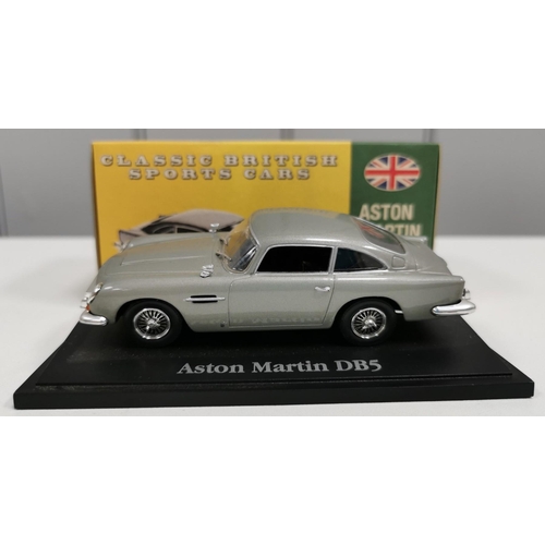 2122 - A collection of four, boxed, 1:43 scale 'Atlas Editions' Classic Sports Cars. To include Austin Heal... 