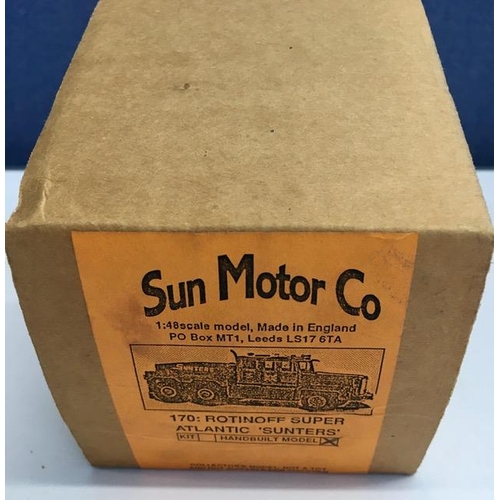 2355 - Very rare Sun Motor Company (by A Smith\Auto Models) 170 1:48 Scale Rotinoff Super Atlantic Prime Mo... 