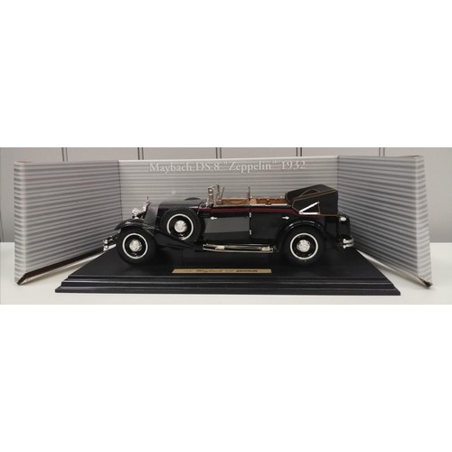 2192 - A boxed, 1:18 scale, 'Solido' 'Prestige Collection' 'Maybach DS8 Zeppelin 1932' diecast model car.