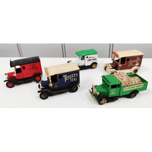 2371 - A selection of model vehicles including Corgi Cameo & Lledo motor vehicles, three aeroplanes, hoverc... 