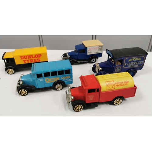 2371 - A selection of model vehicles including Corgi Cameo & Lledo motor vehicles, three aeroplanes, hoverc... 