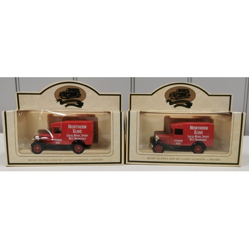 2379 - A collection of five boxed & one unboxed Lledo Promotional model vehicles. To include Only Fools & H... 