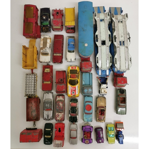 2244 - A collection of approx. thirty-one, unboxed/playworn 'Corgi' diecast model vehicles from 1960's/70's... 