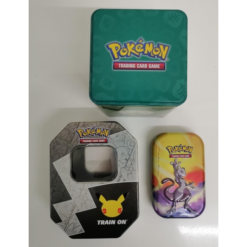 1816 - A boxed 'Pokemon - Trainer Guess' Legacy Edition Electronic Guessing Game, together with three empty... 