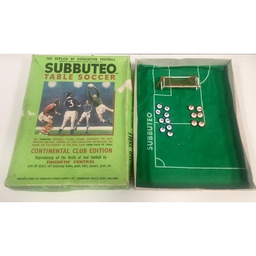 1847 - A boxed, part-set of Subbuteo 'Continental Club Edition'.