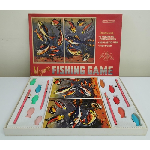 1863 - A boxed, 'Magnetic Fishing Game', by 'House Martin' from 1960's/70's. Would appear complete.