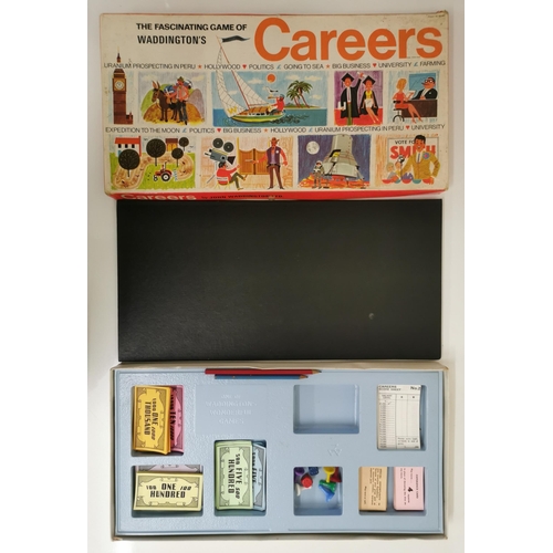 1867 - A collection of four, vintage, boxed board games from 1960's/70's. To include 'Careers', by John Wad... 