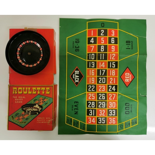 1867 - A collection of four, vintage, boxed board games from 1960's/70's. To include 'Careers', by John Wad... 