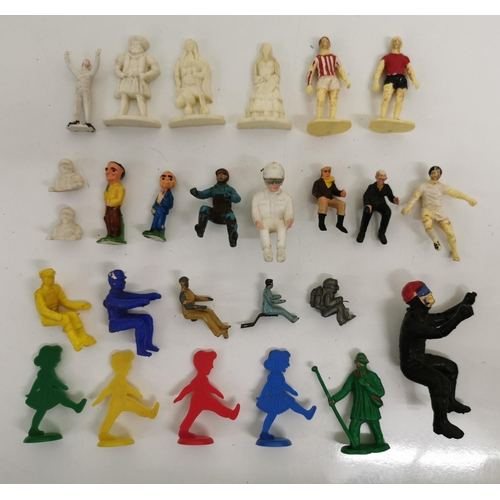 1871 - A selection of approximately twenty-six plastic figures, from various vintage manufacturers & toy se... 