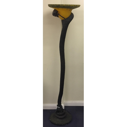 Edgar brandt on sale snake lamp