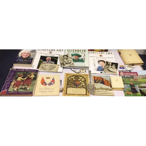 232 - A collection of Royal memorabilia. Includes Queen Elizabeth II coronation souvenir programme, Empire... 