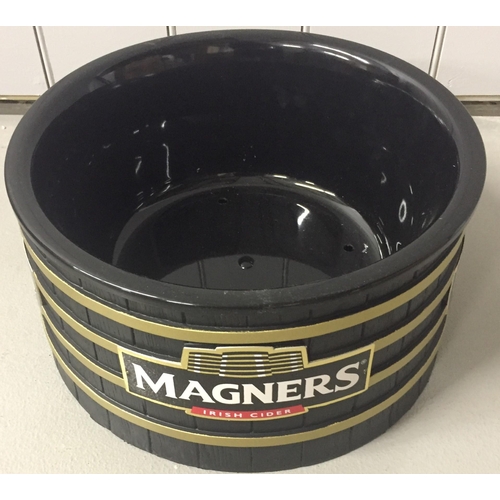 237 - A new, branded 'Magners' ice bucket (36cm diameter), together with twelve matching 'Magners' nucleat... 