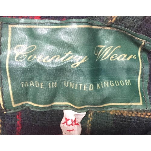 718 - A pre-worn gents wax jacket, by 'Country Wear'. Size XXL.