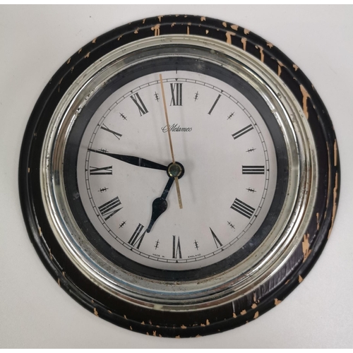 1197 - A selection of four wall clocks. Tested & three appear in working order.