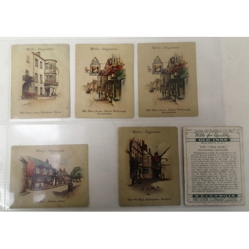 1606 - An album of seven sets of John Player cigarette cards. To include 'Tennis' - set of 50 cards; 'Cycli... 