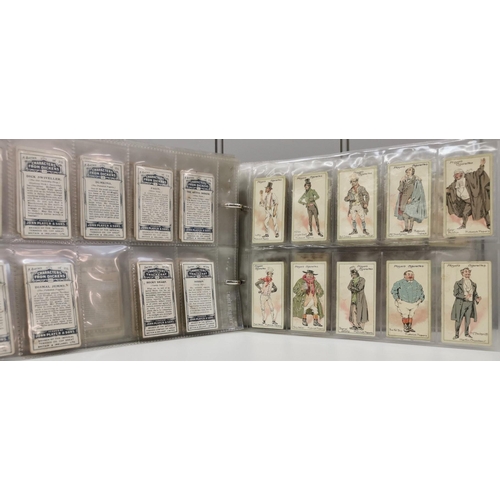 1613 - A collector's album of cigarette cards. To include WD & HO Wills - 'Cricketers'; John Player & Sons ... 