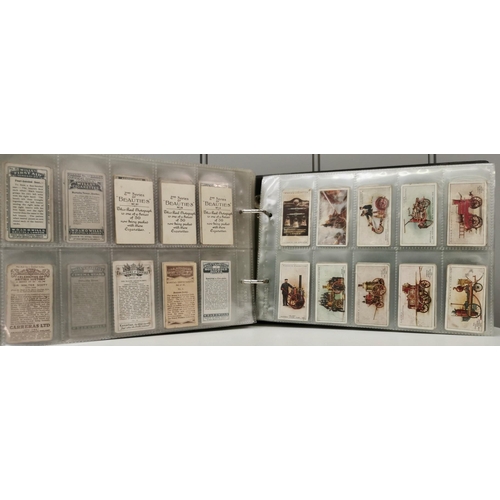 1613 - A collector's album of cigarette cards. To include WD & HO Wills - 'Cricketers'; John Player & Sons ... 